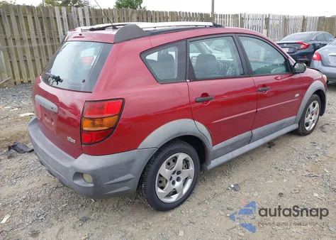 2004 Pontiac Vibe z USA, uszkodzony, nr VIN 5Y2SL64804Z433869